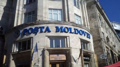 Oficiul central al Întreprinderii de Stat „Poșta Moldovei”. Foto: Locals.md